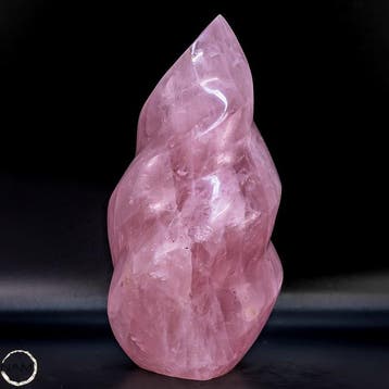 Exclusieve rozenkwarts-vlam – Symbool van liefde en