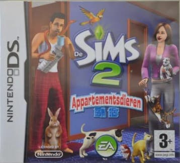 De Sims 2 - Appartementsdieren (German) [Nintendo DS], Ophalen of Verzenden, Zo goed als nieuw