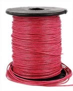 Waxkoord Rol (70 m) Fuchsia 1 mm, Nieuw