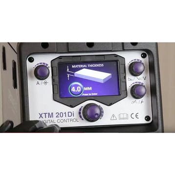 Parweld XTM 201Di MULTI-PROCES MIG TIG MMA INVERTER, Nieuw
