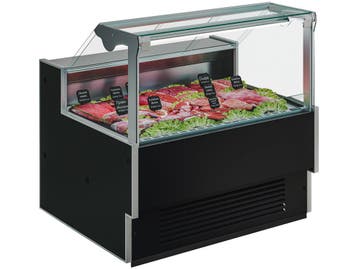 Artemis koeltoonbank B133 x D105,5 x H125 cm - zwart met, Zakelijke goederen, Nieuw in verpakking