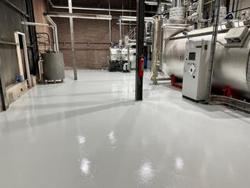 2K Epoxy Garagevloer coating Auto Showroomvloer betoncoating, Doe-het-zelf en Verbouw, Verzenden, Nieuw, Verf, 20 liter of meer
