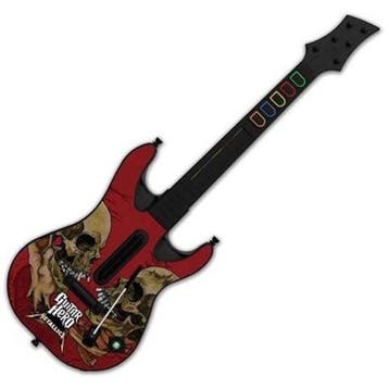 Gitaar Wireless Metallica + Receiver PS3 (PS3 Accessoires), Ophalen of Verzenden, Zo goed als nieuw