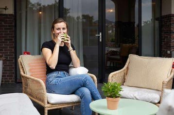 2dekans | Feel Home - Verwarmend Kussen - Teddy - Gebroken, Ophalen of Verzenden, Zo goed als nieuw
