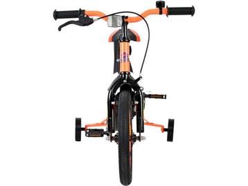 Volare Strike - Kinderfiets - 14 inch - Zwart Oranje, Verzenden, Zo goed als nieuw, Volare