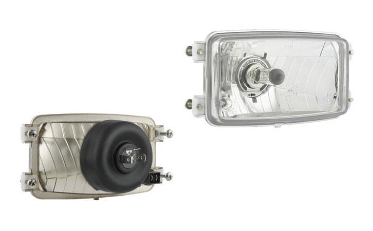 koplamp 173x93x79mm + 4-punts bevestiging, Auto-onderdelen, Verlichting, Nieuw, Ophalen of Verzenden