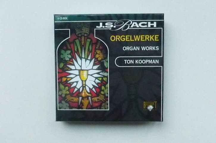 J.S. Bach - Orgelwerke / Ton Koopman (6 CD), Cd's en Dvd's, Cd's | Klassiek, Zo goed als nieuw, Ophalen of Verzenden