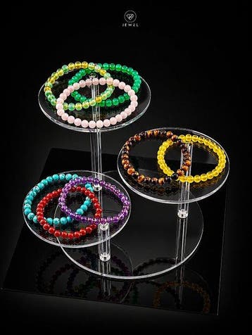Genezende Kristal Armbandenset - 925 Sterling Zilver -