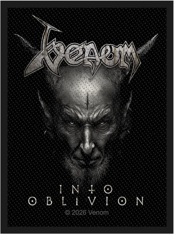 Venom - Into Oblivion - Patch, Verzamelen, Muziek, Artiesten en Beroemdheden, Kleding, Nieuw, Ophalen of Verzenden