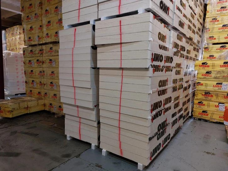 B-keus PIR aluminium 1200x1000x110mm Rd:5,00 (1,2 m²), Doe-het-zelf en Verbouw, Isolatie en Afdichting, Ophalen of Verzenden