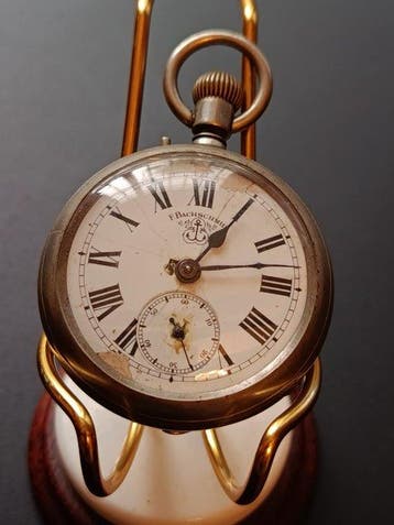 Ferdinand Bachschmid - Raro Orologio da Taschino marcato, Antiek en Kunst