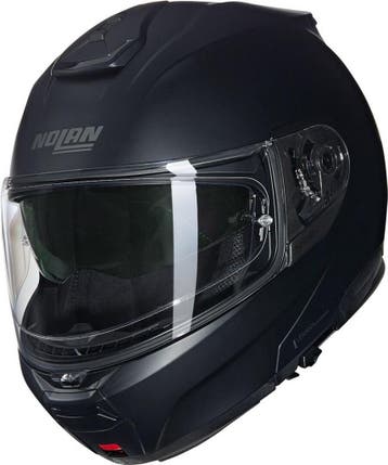 NOLAN N100-6 CLASSICO 302 M MATZWART SYSTEEMHELM MOTORHELM, Verzenden, Nieuw