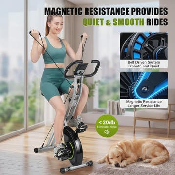 Kehot Opvouwbare Hometrainer met Bluetooth, Hartslagsensor &, Verzenden, Nieuw