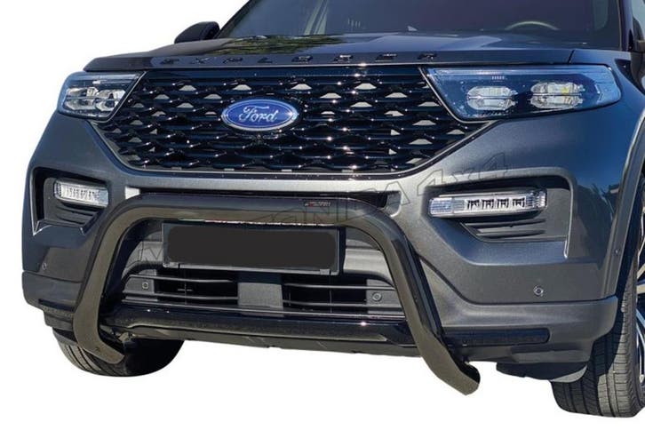 Bullbar zwart Ford Explorer (2021-), Auto diversen, Tuning en Styling, Verzenden