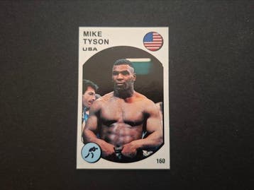 1988 Panini Supersport 88 - (Panini) #160 - Iron Mike Tyson, Verzamelen, Nieuw