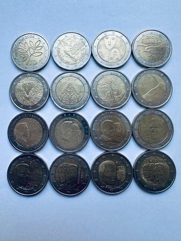 Finland, Luxemburg. 2 Euro 2004/2011 (incl. 2 Euro 2004