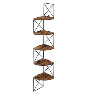 Wand Hoekplank 5 Niveaus, Verzenden, Nieuw