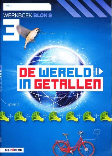 De wereld in Getallen versie 5 Werkboek blok 9 groep 3 (per, Verzenden, Nieuw