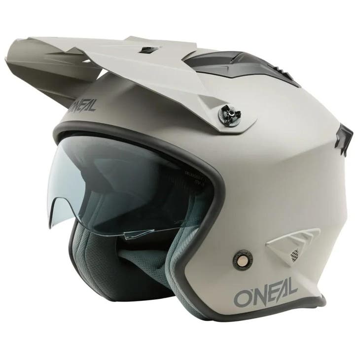ONEAL | Volt Helmet Solid Grey, Motoren, Kleding | Motorhelmen, Dames, Heren, Nieuw met kaartje, Jethelm, Ophalen of Verzenden
