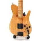Miniatuur replica Fodera basgitaar - Richard Bona, Ophalen of Verzenden, Nieuw, Pop, Beeldje of Miniatuur