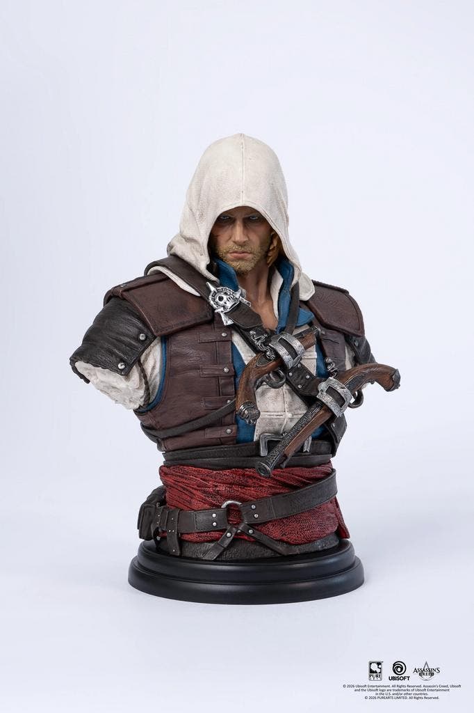 Asssassins Creed Black Flag Resynced Bust 1/4 Edward Kenway, Verzamelen, Film en Tv, Nieuw, Ophalen of Verzenden