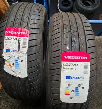 205/55r16 91H Vredestein ultrac+ .2 nieuwe banden, Auto-onderdelen, Banden en Velgen, Ophalen, 16 inch, Nieuw, 205 mm