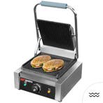 GGM Gastro | Contactgrill - 2200W - platen: boven & onder |, Witgoed en Apparatuur, Contactgrills, Verzenden, Nieuw