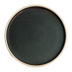 Olympia Canvas platte ronde borden donkergroen 25cm (6, Huis en Inrichting, Keuken | Bestek, Verzenden, Nieuw