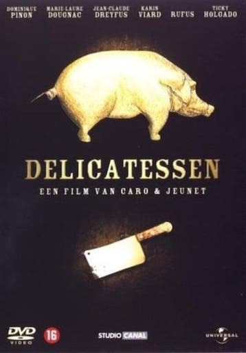 Delicatessen - DVD (Films (Geen Games)), Cd's en Dvd's, Dvd's | Overige Dvd's, Ophalen of Verzenden, Zo goed als nieuw