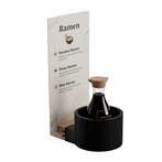 Oacklux Menukaart- en Peper- & Zouthouder Universeel Zwart, Nieuw in verpakking