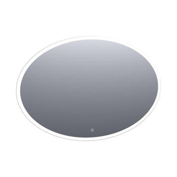 Brauer Jade Spiegel - Ovaal - 120 cm - met Directe, Huis en Inrichting, Woonaccessoires | Spiegels, Ophalen of Verzenden, Nieuw