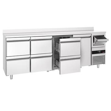 GGM Gastro | Barkoelkast PREMIUM - 2690x600mm - 775l - met 1, Verzenden, Nieuw in verpakking, Meubilair