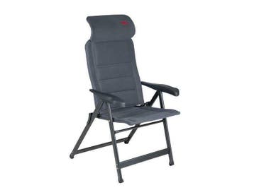 Crespo kampeer stoel ap-237 air-deluxe compact grijs kleur86, Nieuw