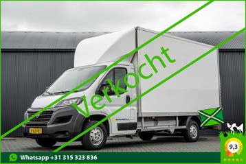 Fiat Ducato 2.3 MultiJet | Bakwagen met Laadklep | Euro 6 |, Stof, Gebruikt, Euro 6, Wit