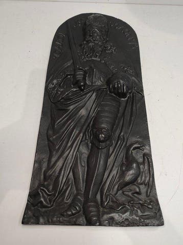 Karel de grote reliefplaquette - Plaquette - karel de grote