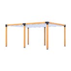 Douglas pergola, 404 x 534 cm Verando, Living, Nieuw