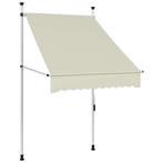Zonnescherm 100cm creme | retourdeal 66% korting, Tuin en Terras, Zonneschermen, Overige typen, Nieuw, Ophalen of Verzenden, Minder dan 250 cm