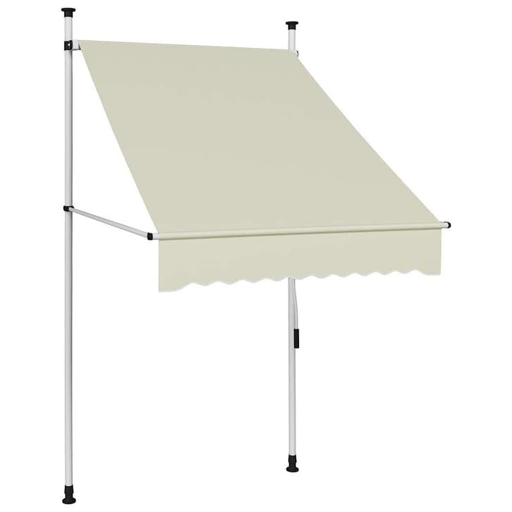 Zonnescherm 100cm creme | retourdeal 66% korting, Tuin en Terras, Zonneschermen, Minder dan 250 cm, Nieuw, Overige typen, Minder dan 150 cm