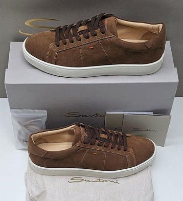 Santoni - Sneakers - Maat: EU 42, EU 42.5 - Nieuw met tags, Nieuw
