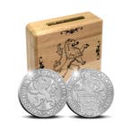 Officiële Herslag Leeuwendaalder 2026 Zilver 1 ounce, Postzegels en Munten, Munten | Nederland, Verzenden