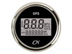 CN GPS Snelheidsmeter zwart/chroom - 52 mm, Watersport en Boten, Ophalen of Verzenden, Nieuw
