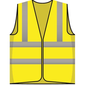 RWS veiligheidsvest EHBO geel, Verzenden, Nieuw