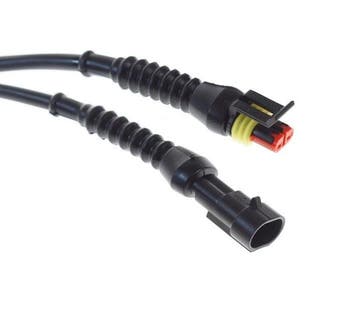 IP67 connector set - 20cm kabel - 12 tot 24 Volt - 2 pin, Auto-onderdelen, Ophalen of Verzenden, Nieuw