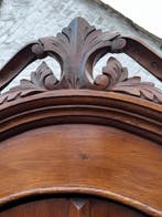 niet uitneembare grenen tweedeurs kuifkast 160 Br x210H