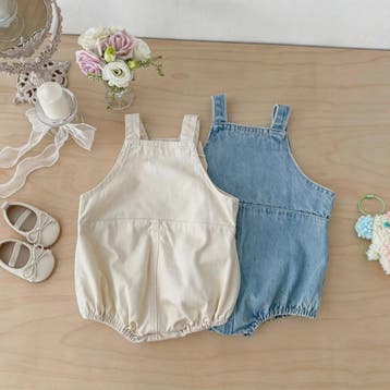 Schattige Denim Baby Overalls met Zakken - Lente & Zomer Col, Verzenden, Nieuw