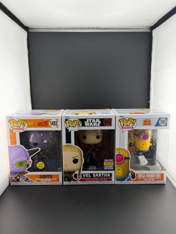 Funko - Funko Pop - Ginyu; Vel Sartha; Mega Minion Mel