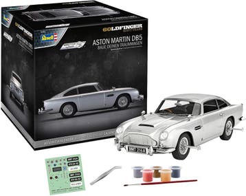 Revell Aston Martin DB5 | Retourdeal 46% Korting, Auto, Ophalen of Verzenden, Zo goed als nieuw, 1:32 tot 1:50
