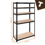 Bigstren Zwaar metalen opbergrek 180 x 90 x 40 cm met 5 M..., Ophalen of Verzenden, Nieuw
