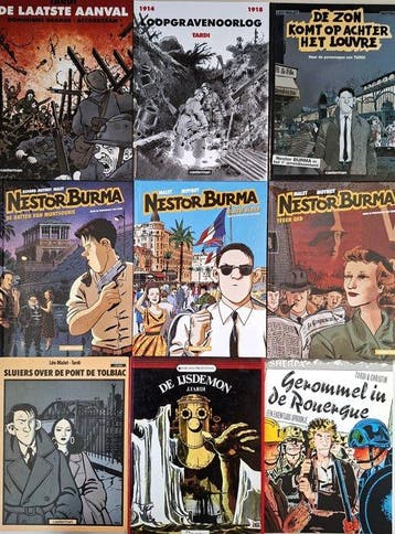 Collectie Jacques Tardi - 19 Albums - Eerste druk -, Boeken, Nieuw