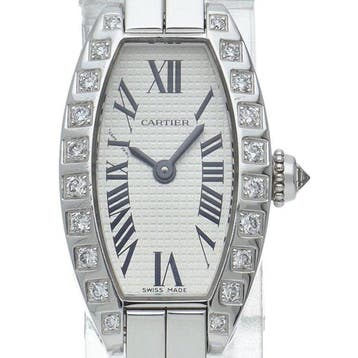 Cartier - Mini Lanieres Tonneau Watch with Diamond Bezel -, Sieraden, Tassen en Uiterlijk, Nieuw